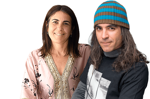 Chema Alonso y Maria Jesus Almazor