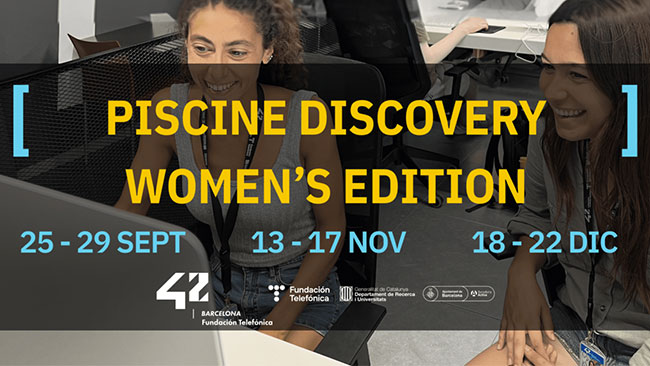 Campus 42 course in Barcelona for women.