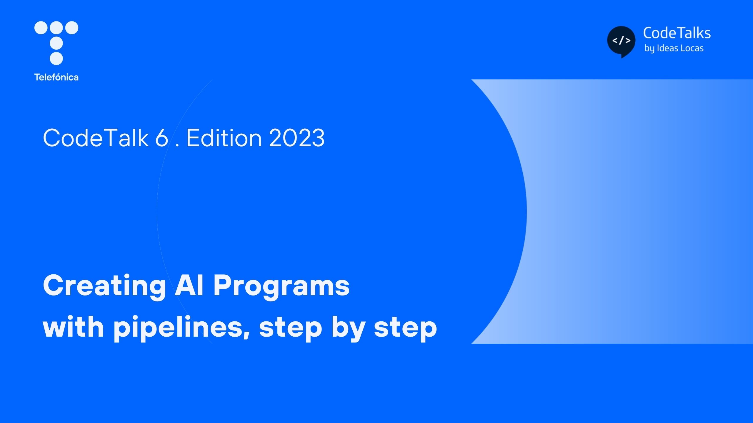 Creating AI Programs with pipelines, step by step