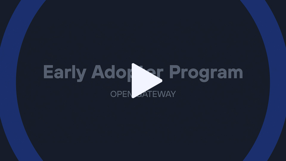 Telefónica Open Gateway Early Adopter Program