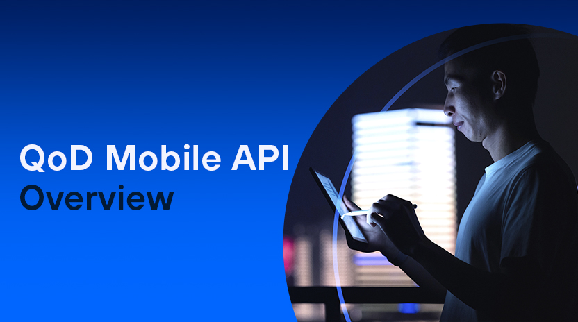 API QoD Mobile: Casos de uso, casos de estudo e descrição geral.