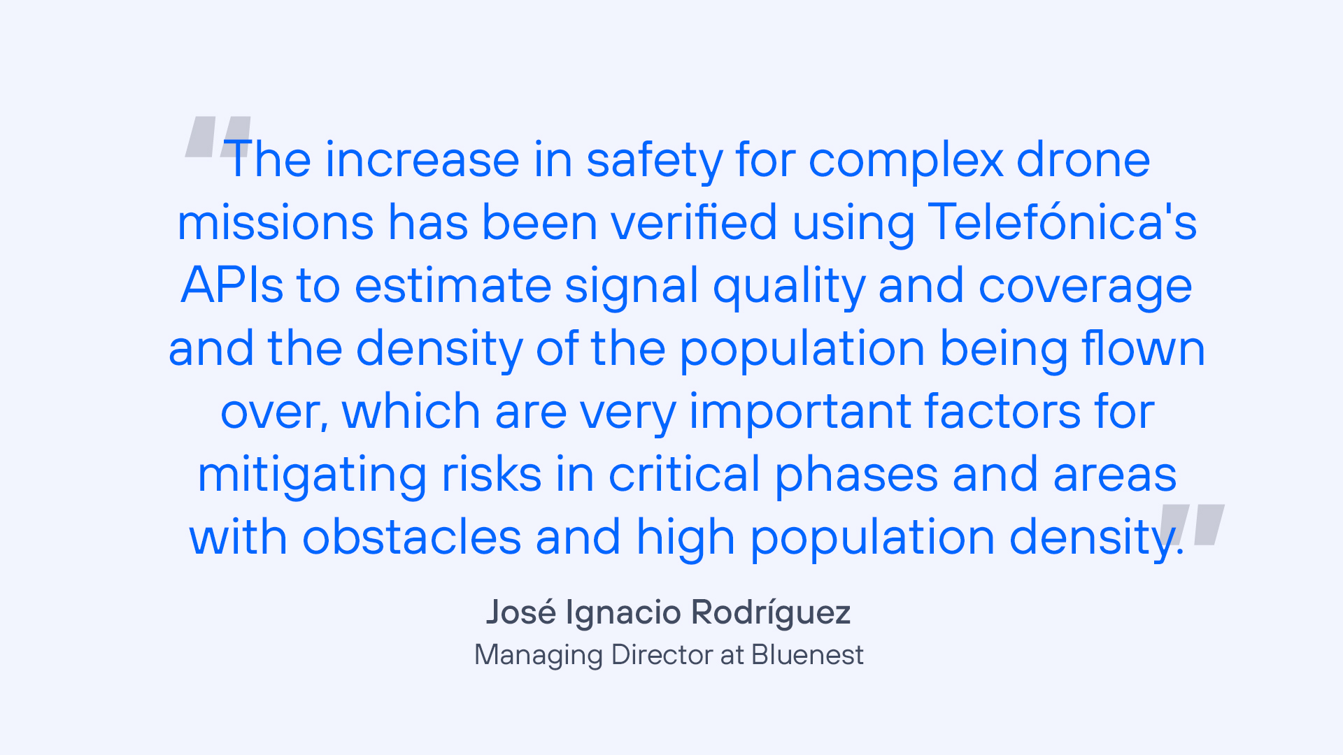 Telefónica Open Gateway and Bluenest strengthen their partnership to accelerate innovation in the drone ecosystem, combining advanced connectivity with aerial mobility solutions to unlock new market opportunities.&nbsp;
